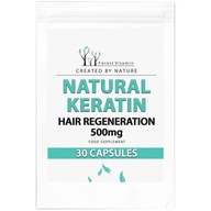 FOREST VITAMIN Natural Keratin Hair Regeneration 500mg 30caps PIĘKNE WŁOSY