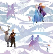 Tapeta dla dzieci Frozen Kraina Lodu Dziecięca