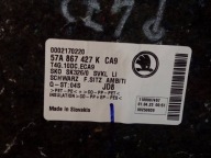 boot upholstery left right KPL 57A867428T Skoda Karoq and (2017-)