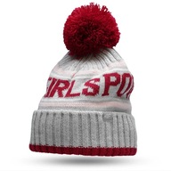 CZAPKA ZIMOWA DZIECIĘCA 4F BEANIE Z POMPONEM JESIENNA CIEPŁA Z22-JCAD005