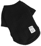 Ubranko dla psa kota tkane na zimę sweter sweterek dla małego psa czarny S