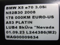 BMW E70 X5 příčka výztuha stěny předek 7158437
