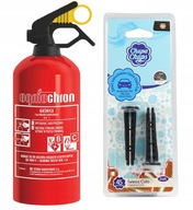 Práškový hasiaci prístroj Ogniochron 1 kg + Vôňa Stick Chupa Chups Cola 2ks
