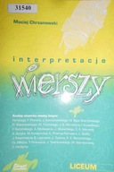 Interpretacje wierszy. Liceum. - Chrzanowski