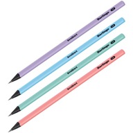 Ołówek tradycyjny Berlingo HB 1 szt. Pastelowe z czarnego drewna