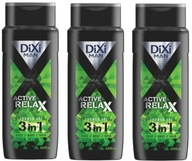 DiXi MAN Żel pod prysznic ACTIVE RELAX 3w1 ZESTAW