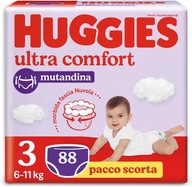 Pieluchy Huggies Ultra Comfort roz. 3 (6-11 Kg)