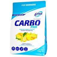 6PAK Nutrition Carbo Pak 1000g Cytryna