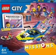 KLOCKI LEGO dla CHŁOPCÓW 6 lat Śledztwo POLICJI zestaw LEGO City 60355