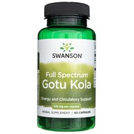 GOTU KOLA 435MG PAMÄŤ KONCENTRÁCIA MOZOG SWANSON