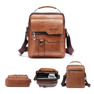 KÉZITÁSKA FÉRFI VÁLLTÁSKA BŐR TÁSKA DOKUMENTUMTÁSKA