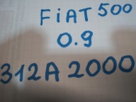 engine MOTOR FIAT 500 0.9i 312A2000 pillar