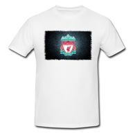 KOSZULKA T-SHIRT DZIECIĘCA BIAŁA [2XS] 104CM LIVERPOOL F.C + GRATIS TEKST