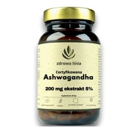 ASHWAGANDHA PREMIUM extrakt 200 mg - ŽENŠEN indická sklenená nádoba