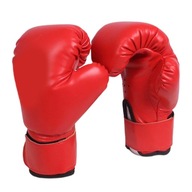 Detské boxerské rukavice Boxerské rukavice Rukavice s ťažkým vrecom Priedušné tréningové červené