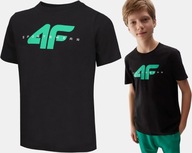 Koszulka Chłopięca 4F dziecięca T-shirt M1113 podkoszulek na co dzień 158