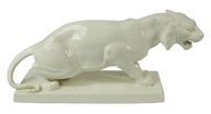 Veľká PORCELÁNOVÁ FIGÚRKA TIGER, dĺžka 40cm, v. 18