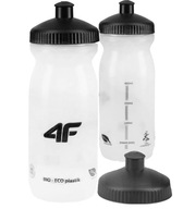 Fľaša na vodu 4F Cyklistická fľaša Športová do posilňovne 550 ml s odmerkou