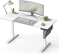 Písací stôl obdĺžnikový Songmics 140 x 60 x 120 cm biely POPIS!!!