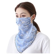 Women Face Cover Masks Neck Cover Sun Protection Hanging Ear Spring Summer