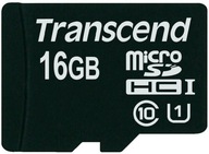 Pamäťová karta SDHC Transcend TS16GUSDCU1 16 GB
