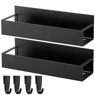 2x MAGNETICKÁ POLIČKA NA LEDNIČKU KOUPELNOVÁ PRAČKA ORGANIZÉR KOŘENÍ POLICE