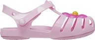 DETSKÉ SANDÁLE CROCS ISABELA CHARM SANDALS RUŽOVÁ 208445 6S0 r 23-24