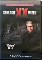 DVD SENSACJE XX WIEKU KATYŃ CZ I,II