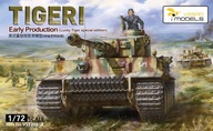 Vespid Models VS720018 1:72 Tiger I Early Production Lucky Tiger special ed