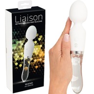 Liaison Glass Vibrator 1 - Dwustronny masażer Wand