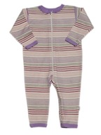 JOHA vlnený rampers detský pajac pyžamo VLNA WOOL cotton 68-74