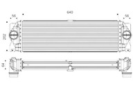 VALEO INTERCOOLER CHŁODNICA POWIETRZA VALEO 818341 VW CRAFTER