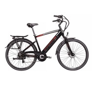 Rower elektryczny BOTTECCHIA BE16 E-CITY MAN [Czarny, rama M/L]