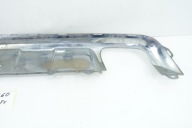 diffuser CHROM of a bumper rear part MERCEDES GLK W204