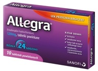 Allegra 120mg alergia katar sienny 10 tabletek