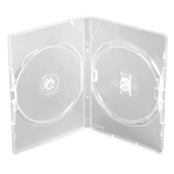 PUDEŁKA AMARAY 14mm DVD x2 CLEAR 10szt WaWa SKLEP