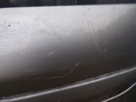 front bumper front VOLVO V50 S40 2 II washers (R1)