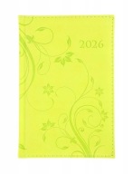 Könyvnaptár 2026 B6 napi egyszínű minta mix