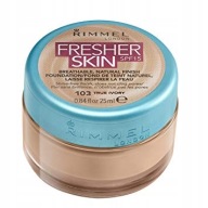 RIMMEL FRESHER SKIN make-up 25ml True Ivory 103