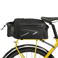 Wozinsky taška na bicykel na nosič cez rameno 9l puzdro čierna WBB22BK