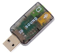 NOWA KARTA DŹWIĘKOWA 5.1 MUZYCZNA NA USB