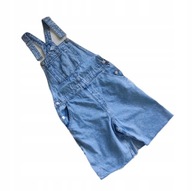 NM299*H&M* Krótkie spodenki ogrodniczki jeans DENIM 164