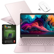 Piękny Różowy Laptop dla kobiety HP 14 Intel N4120 8GB RAM Intel UHD Win 11