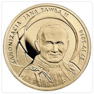 2 zł - Jan Paweł II - Kanonizacja – 2014