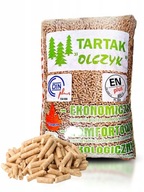 PELLET DRZEWNY OLCZYK PELET CERTYFIKOWANY 15kg 6MM