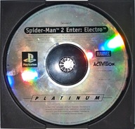 Spider-Man 2 Enter Electro (PSX) SAMA PŁYTA CZYTAJ OPIS !!!