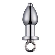 Metal Butt Plug Hollow pierścień analny lewatywa mycie rury BDSM Anal Dildo