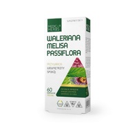 Medica Herbs Valerian Melisa Passiflora 60 kapsúl