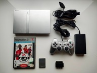 ****** Playstation 2 Slim PSX PS2 SCPH-77004 SILVER *****