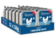 Mokra karma dla psa Butchers Junior zestaw kurczak 150g x 12